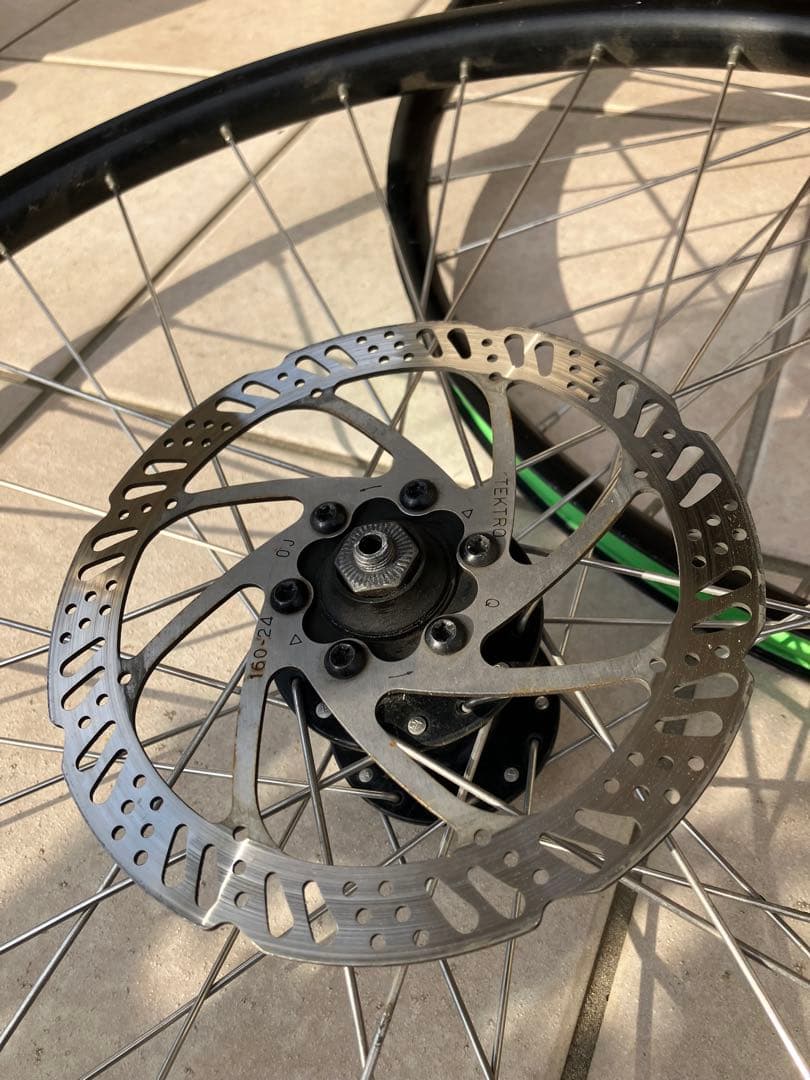 27.5 mtb ディスクホイール　650bとケンダのタイヤ、チューブ2本セット