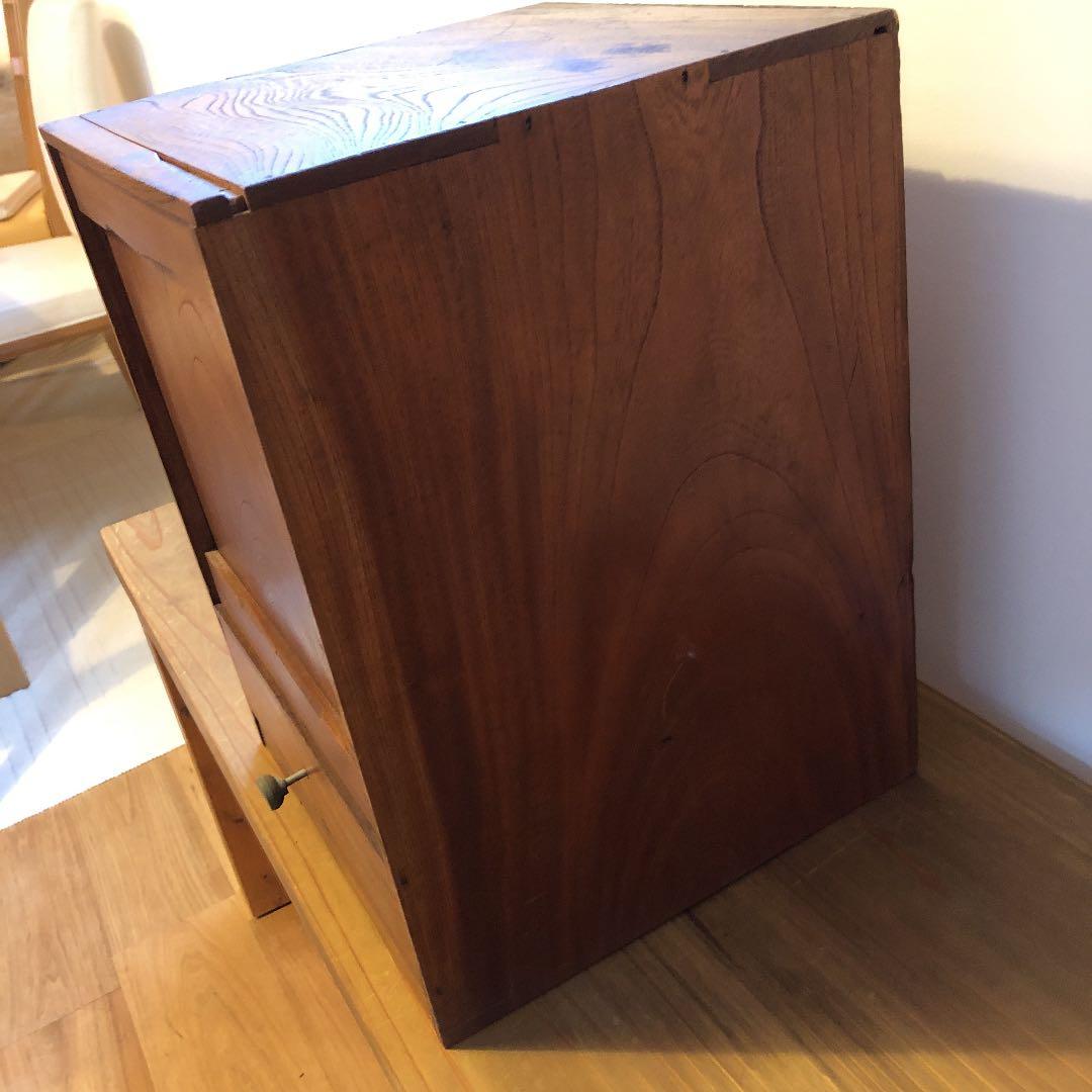 アンティーク 古道具 小引出し チェスト 古い