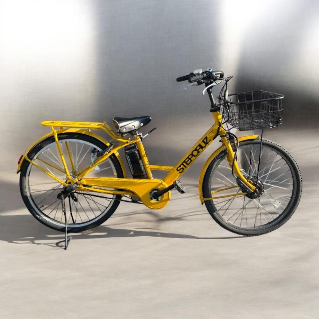 ステップクルーズe ST6B42 電動自転車　イエロー　ブリヂストン　値下げ中‼️