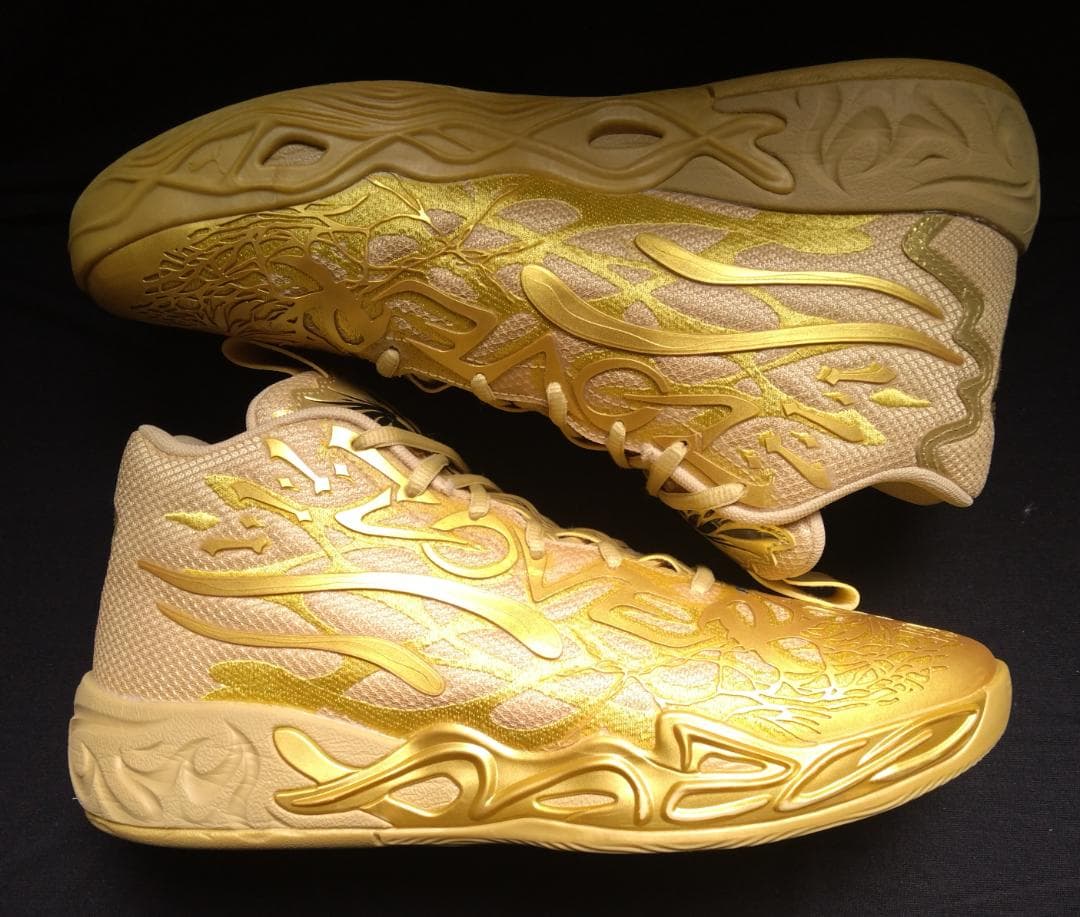 シューズ(男性用) PUMA MB.04 GOLDEN CHILD 29cm