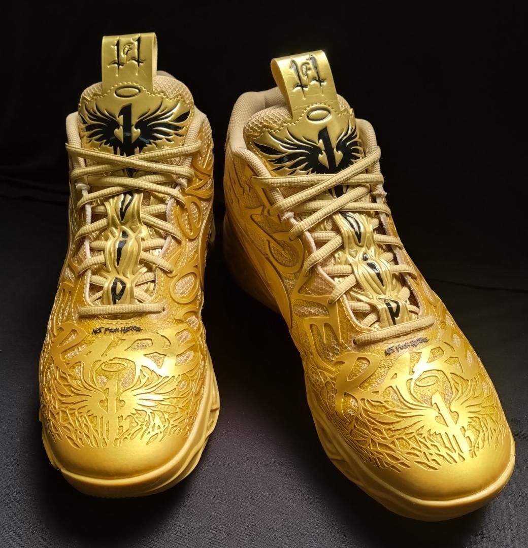シューズ(男性用) PUMA MB.04 GOLDEN CHILD 29cm