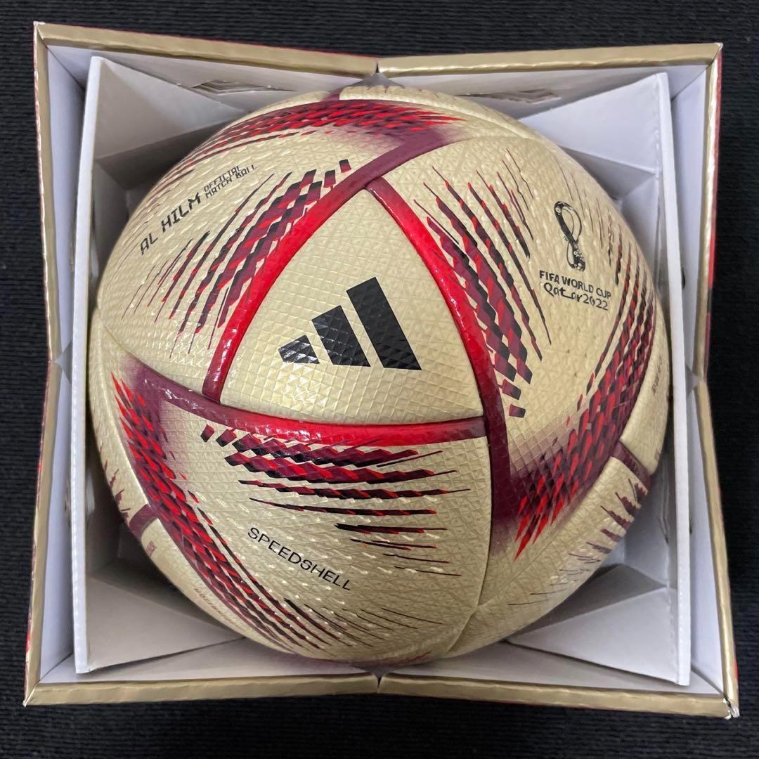 【新品】アディダス アルヒルムプロ FIFAカタールワールドカップ　決勝試合球