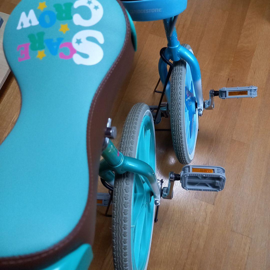 I*o様 ブリヂストン キッズ用一輪車 ターコイズ　ふたつセット
