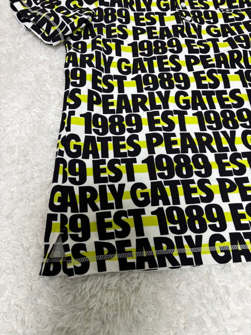 ✨美品✨PEARLY GATES 総柄　ポロシャツ
