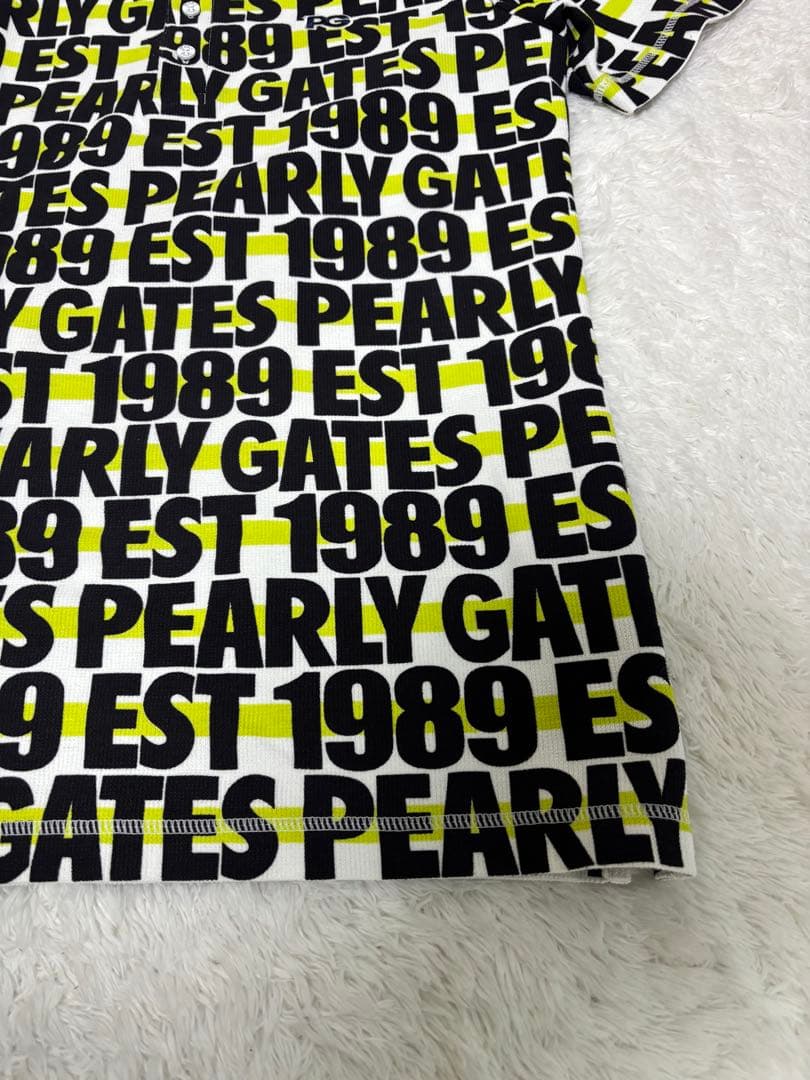 ✨美品✨PEARLY GATES 総柄　ポロシャツ