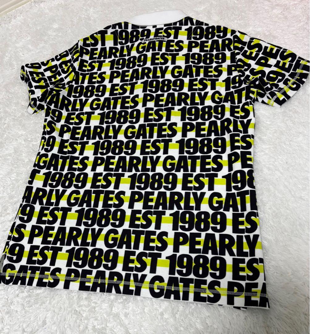 ✨美品✨PEARLY GATES 総柄　ポロシャツ