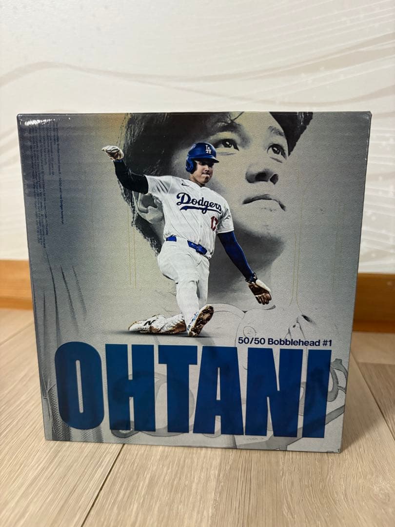 大谷翔平　Dodgers ボブルヘッド 50/50