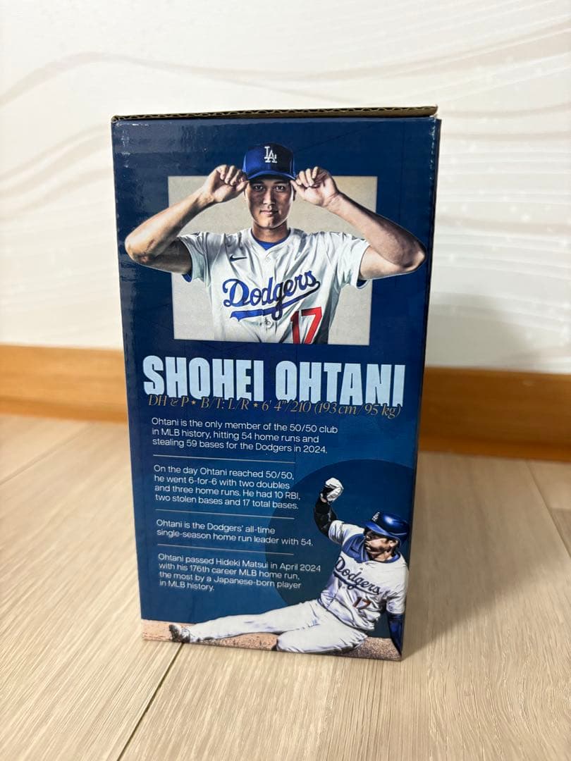 大谷翔平　Dodgers ボブルヘッド 50/50