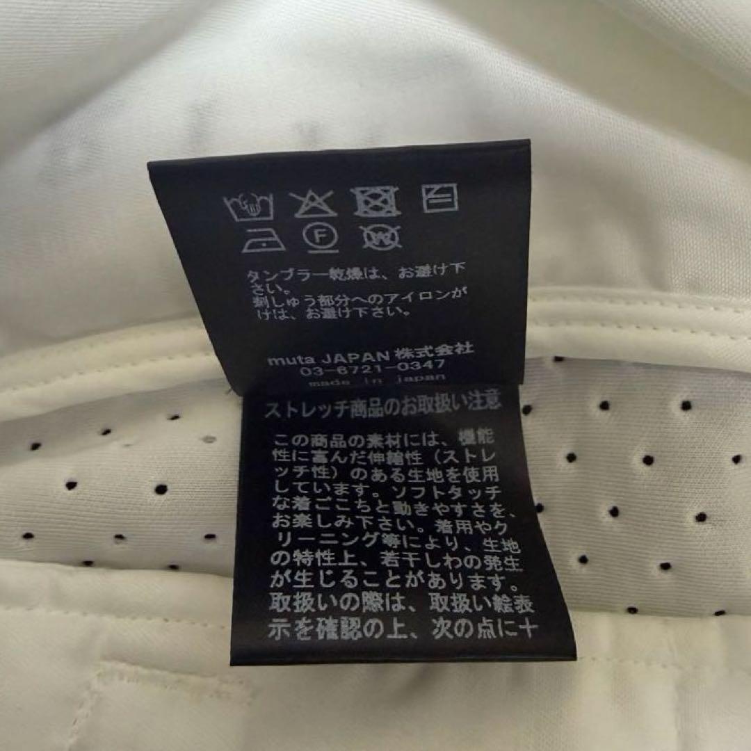 muta MARINE メンズ ゴルフ パンツ 白 L 新品