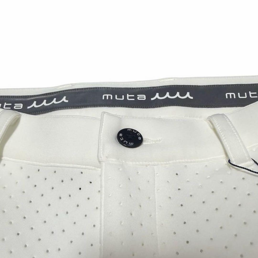 muta MARINE メンズ ゴルフ パンツ 白 L 新品