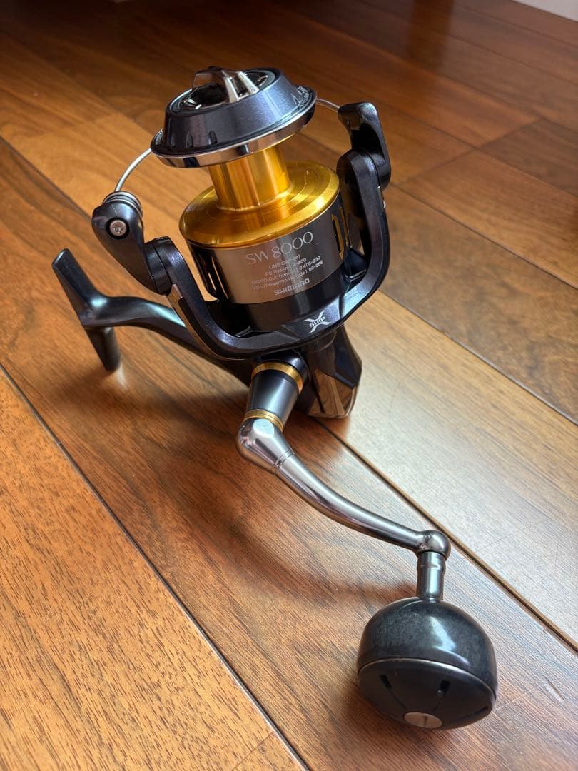 未使用　シマノ　ツインパワー SW 8000HG