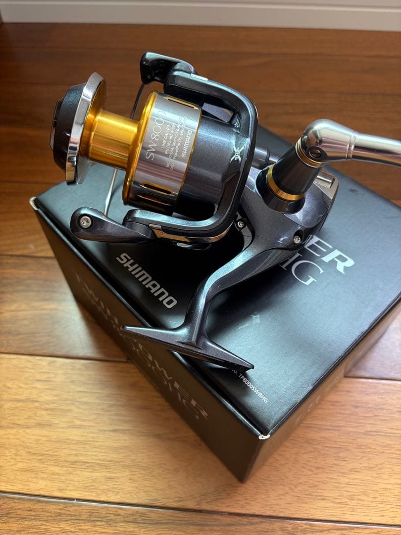 未使用　シマノ　ツインパワー SW 8000HG