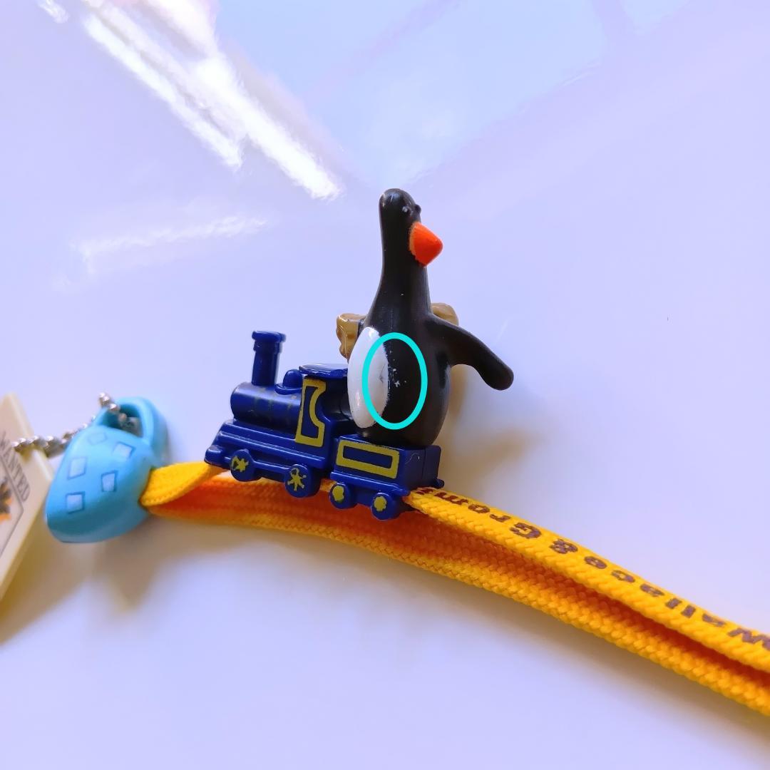 【希少2本】ウォレスとグルミット　ストラップ　ペンギンに気をつけろ　グリココラボ