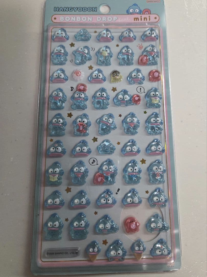 〜正規品〜 ボンボンドロップシール mini サンリオ 6枚セット