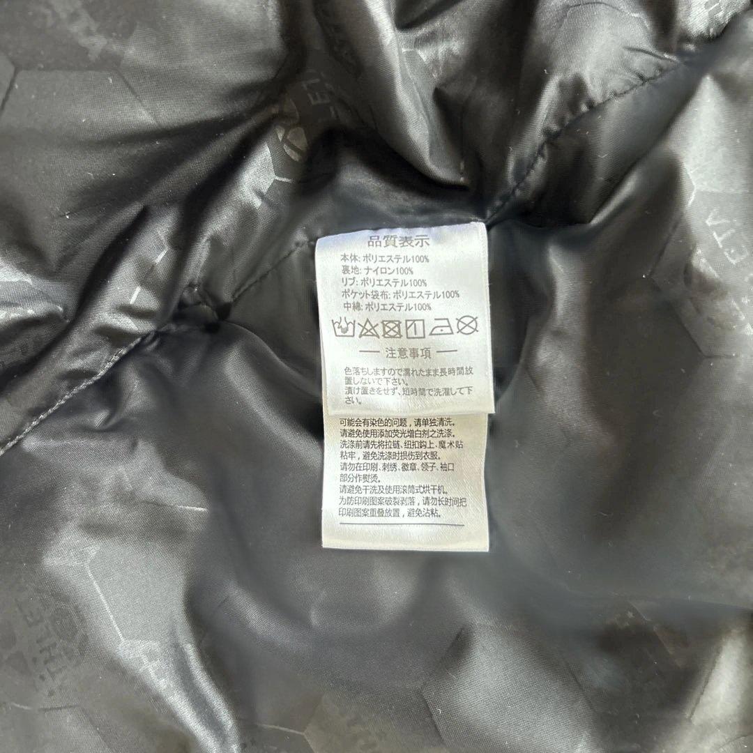 ATHLETA フード付きダウンコート 黒