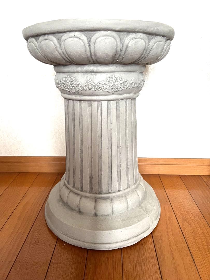 ローマ風フラワースタンド神殿コラムL 花台　アンティーク　新品