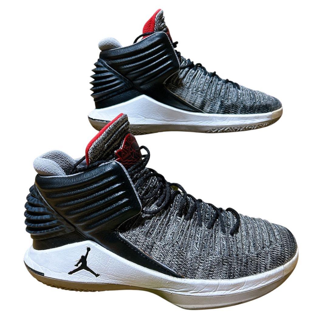 シューズ(男性用) Air Jordan XXXII MVP Black Cement 27.5cm