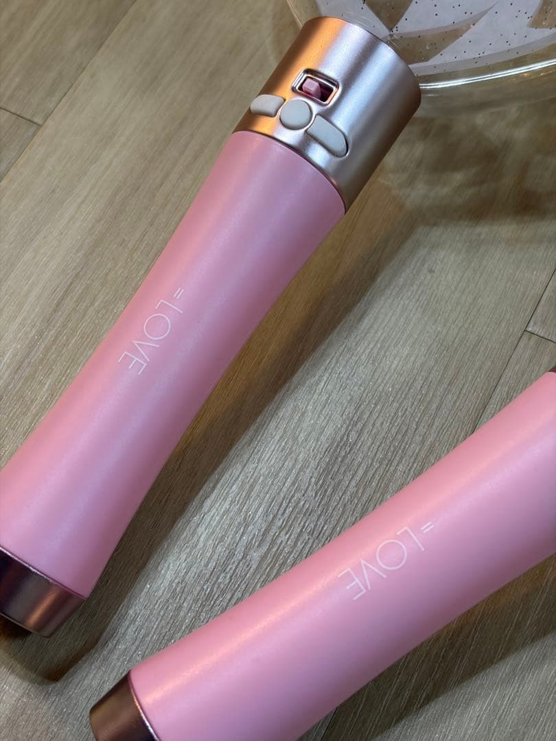 LOVE ハート型ペンライト 2本セット　バラ売り可能⭕️