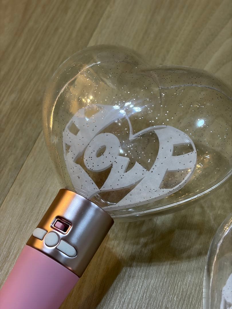 LOVE ハート型ペンライト 2本セット　バラ売り可能⭕️