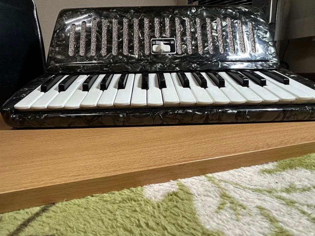 YAMAHA アコーディオン B-32 ブラックマーブル