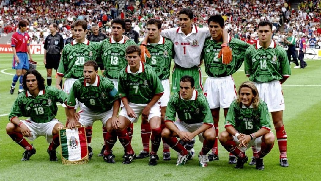 メキシコ代表 1998 ホーム ユニフォーム サイズ L