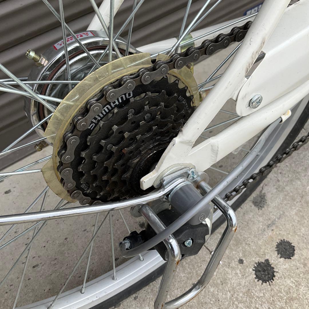 けっちゃん22インチ 身長127cm以上 カゴ/鍵/オートライト付き