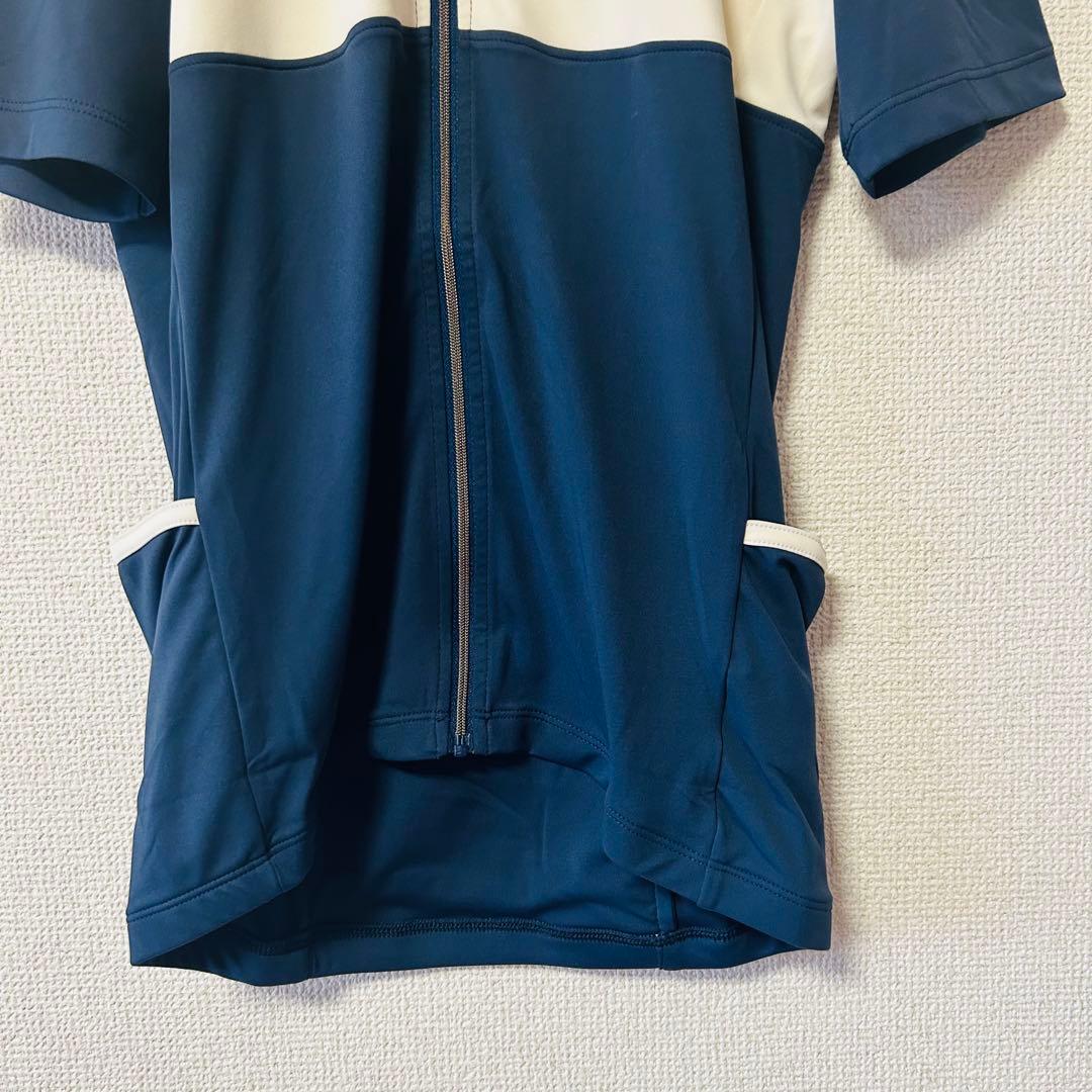 ■新品■ おまけ付　カペルミュール　サイクルジャージ Sサイズ 半袖　ネイビー