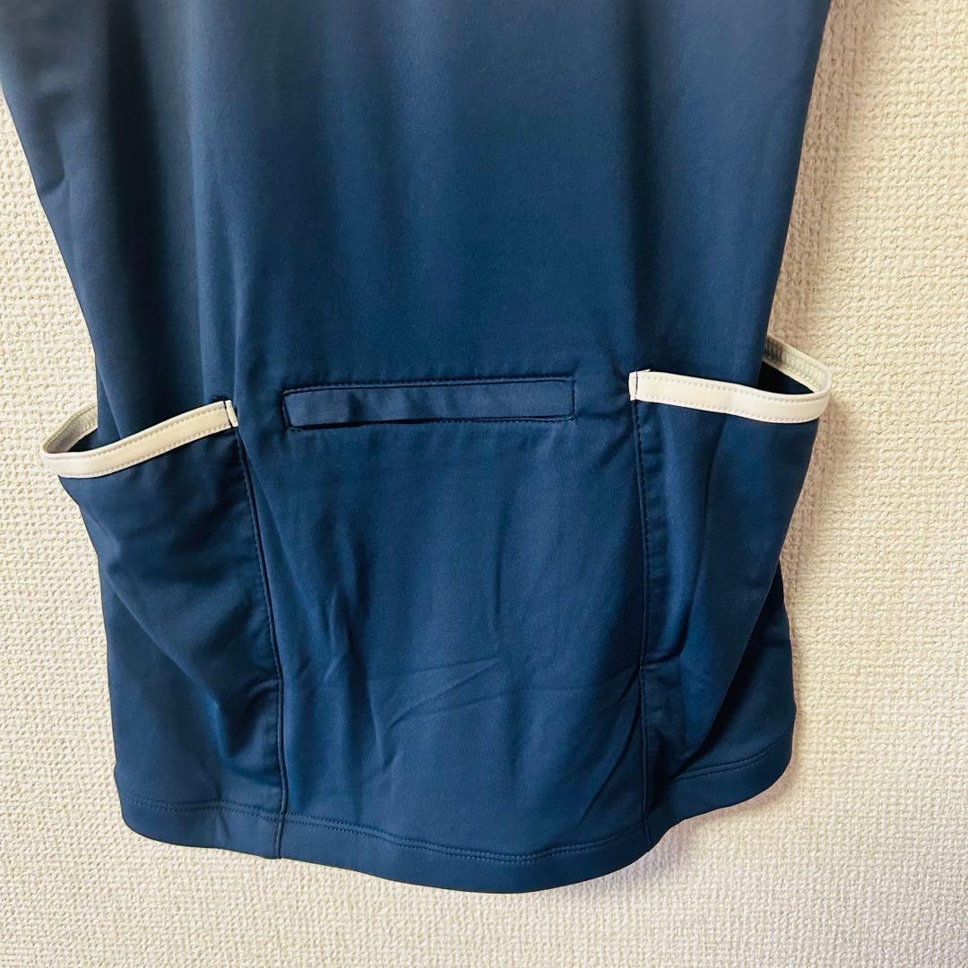 ■新品■ おまけ付　カペルミュール　サイクルジャージ Sサイズ 半袖　ネイビー