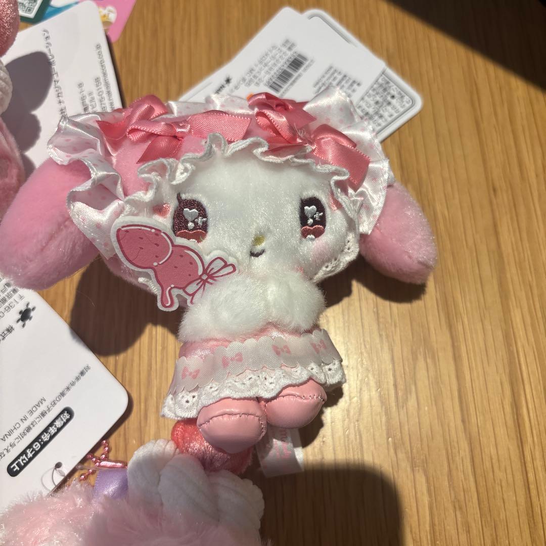 サンリオ マイメロディ マスコット ぬいぐるみ まとめ売り 4点セット 新品
