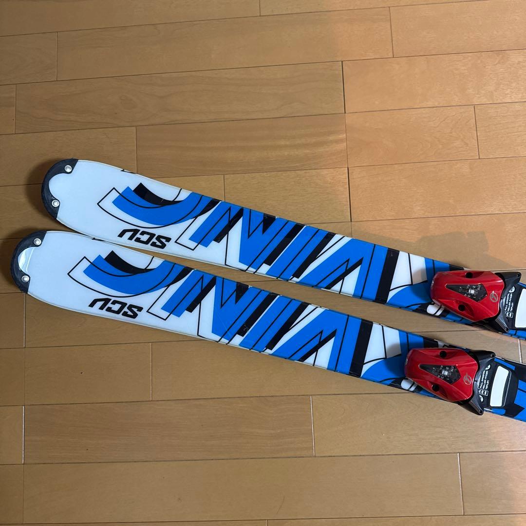 CARVING 128cm ブーツ25cm ストックセット