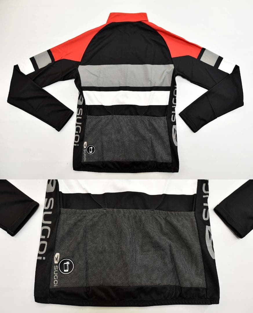 Sugoi Evolution Pro 長袖ジャージ sizeM チリ/ブラック