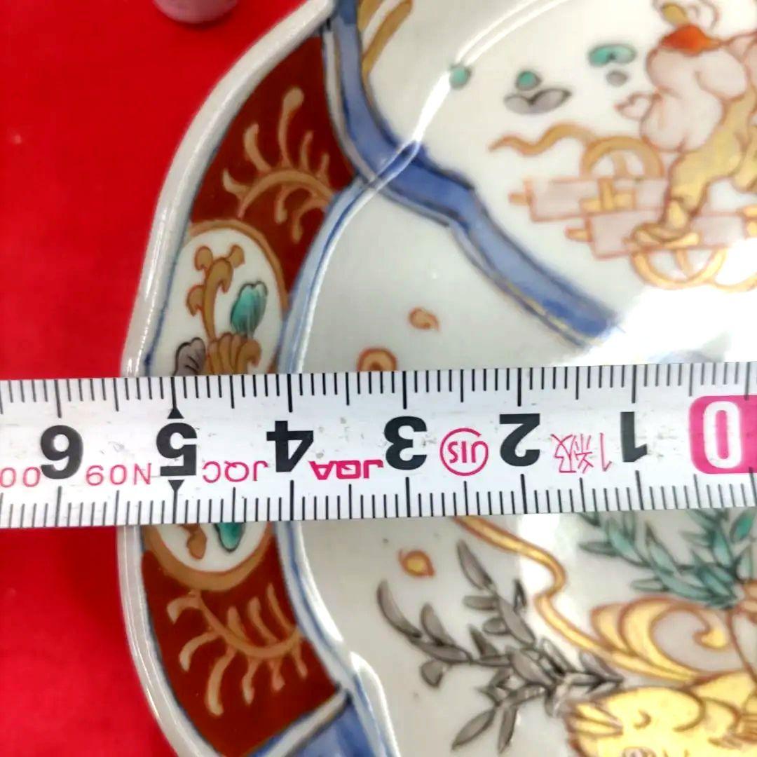 有田焼　伊万里焼　古伊万里　金彩　色絵　小皿　深皿　なます皿　5寸皿5客セット