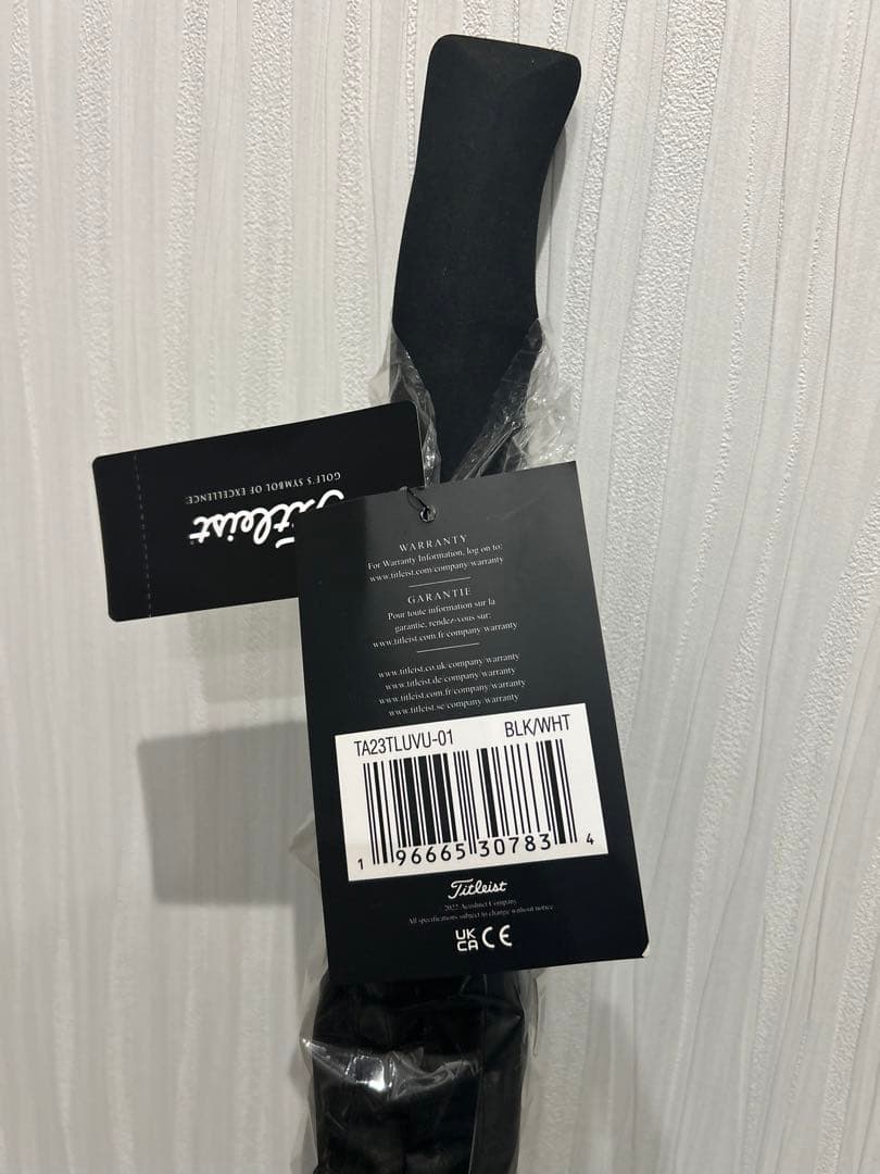 【新品未使用品】 Titleist タイトリスト ゴルフ用傘 ブラック 撥水