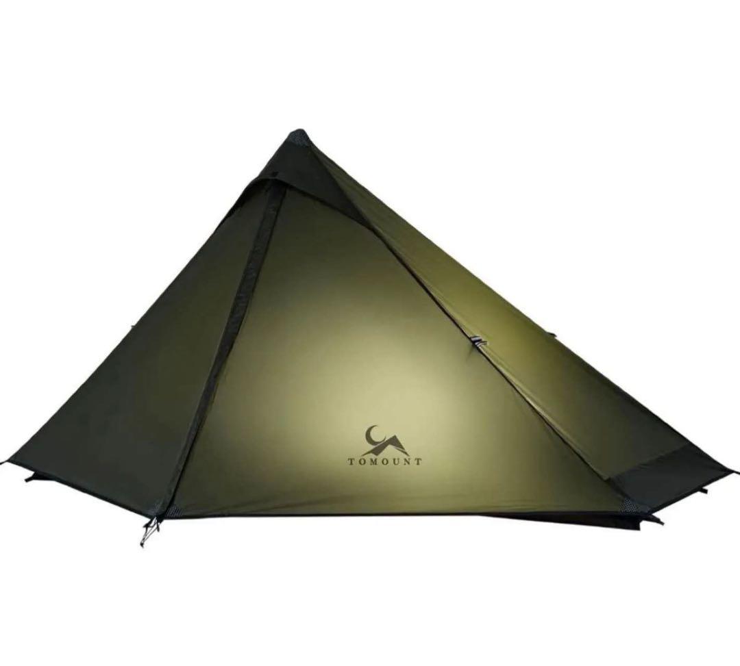 TOMOUNT 超軽量テント 1人用 1.1kg PU3000mm 登山用4
