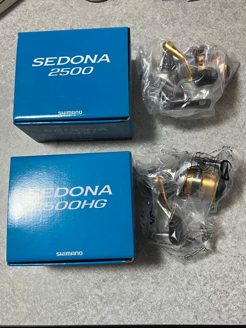 SHIMANO SEDONA 2500HG & 2500 セット