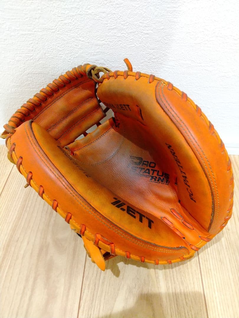 【旧ラベル】ゼット　プロステイタス　キャッチャーミット 軟式