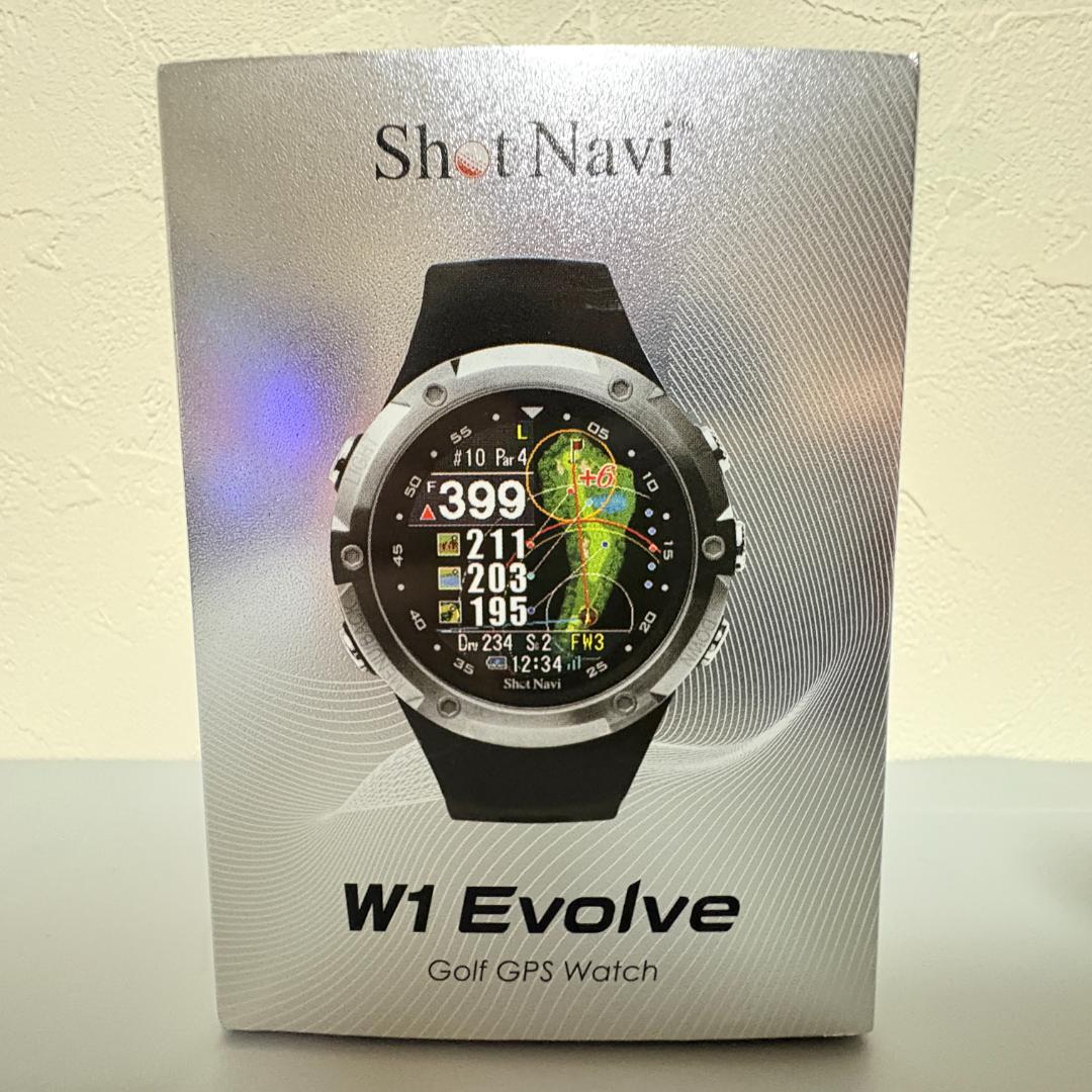 ショットナビ Shotnavi W1 Evolve Golf GPS Watch