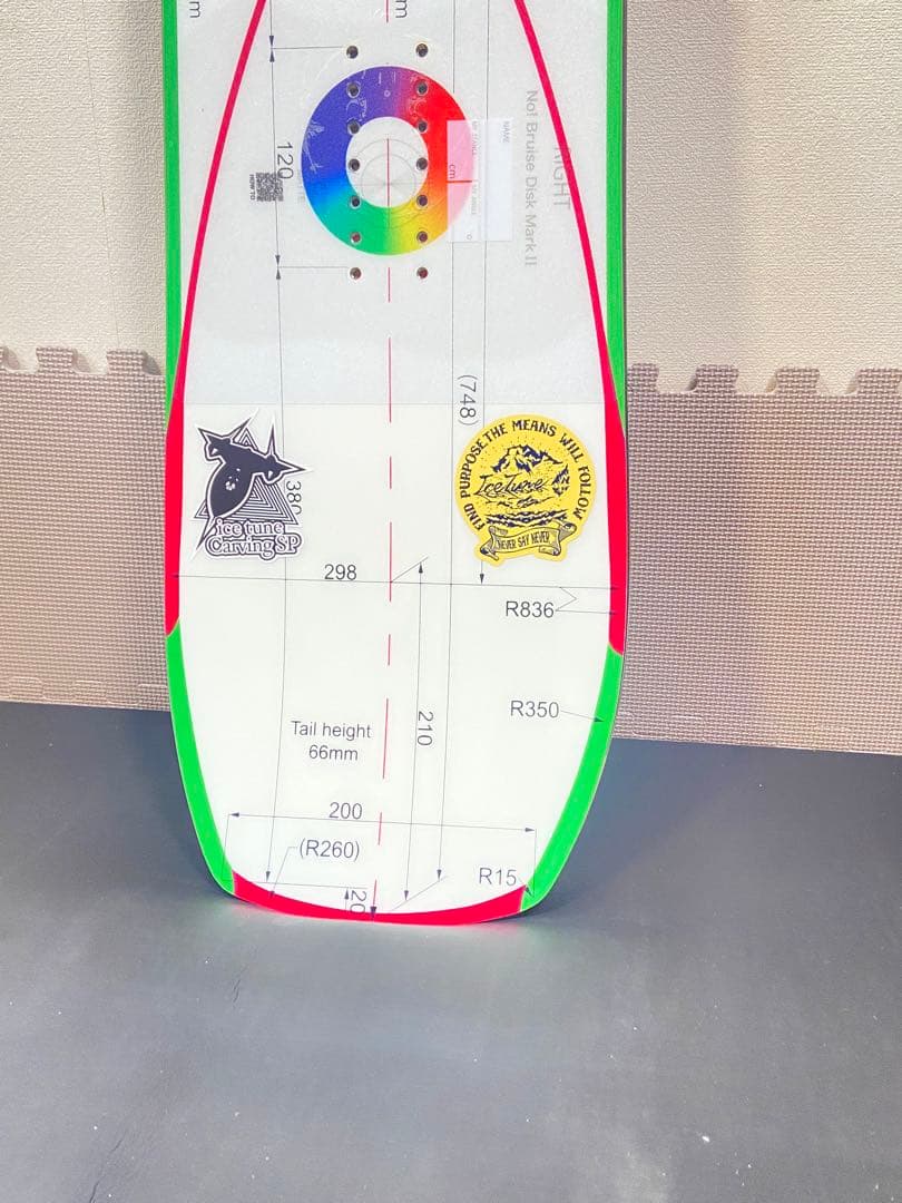 スノーボード THE DAY HAKUBA Banana to pineapple 156cm