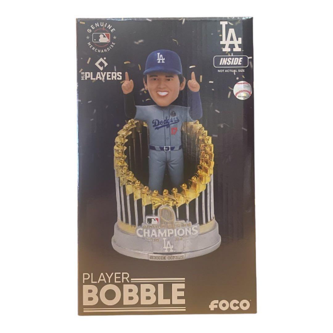 大谷翔平　ワールドシリーズ優勝記念ロサンゼルス・ドジャース ボブルヘッド　限定