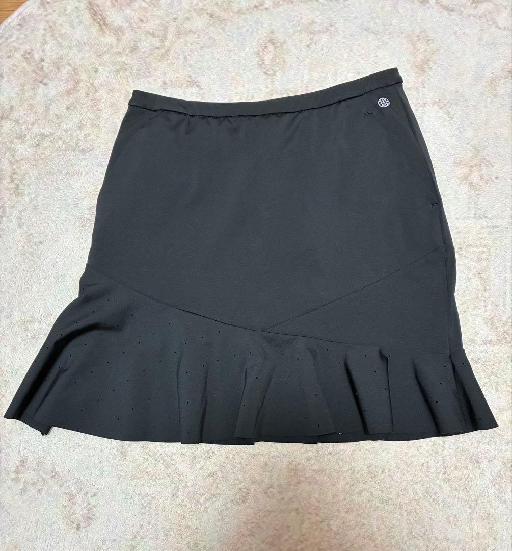 新品3点★定価3.3万！XS アディダス ニット　フレアスカート　リボンバイザー