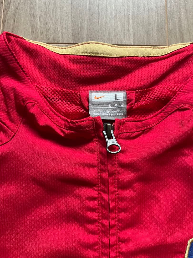 激レア　00s NIKE アーセナル　セットアップ　ナイロンジャケット