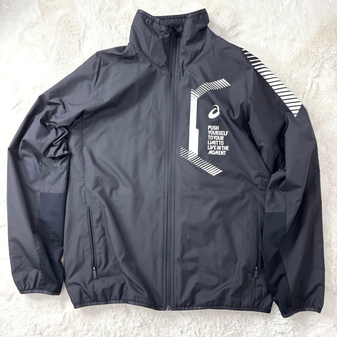 アシックス asics セットアップ XL 裏トリコット ウインドブレーカー