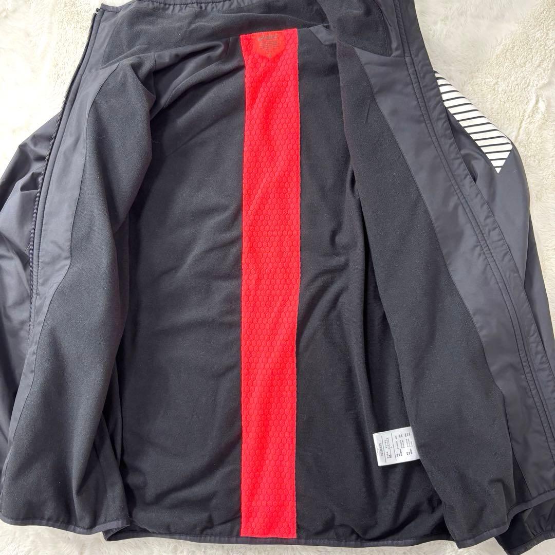 アシックス asics セットアップ XL 裏トリコット ウインドブレーカー