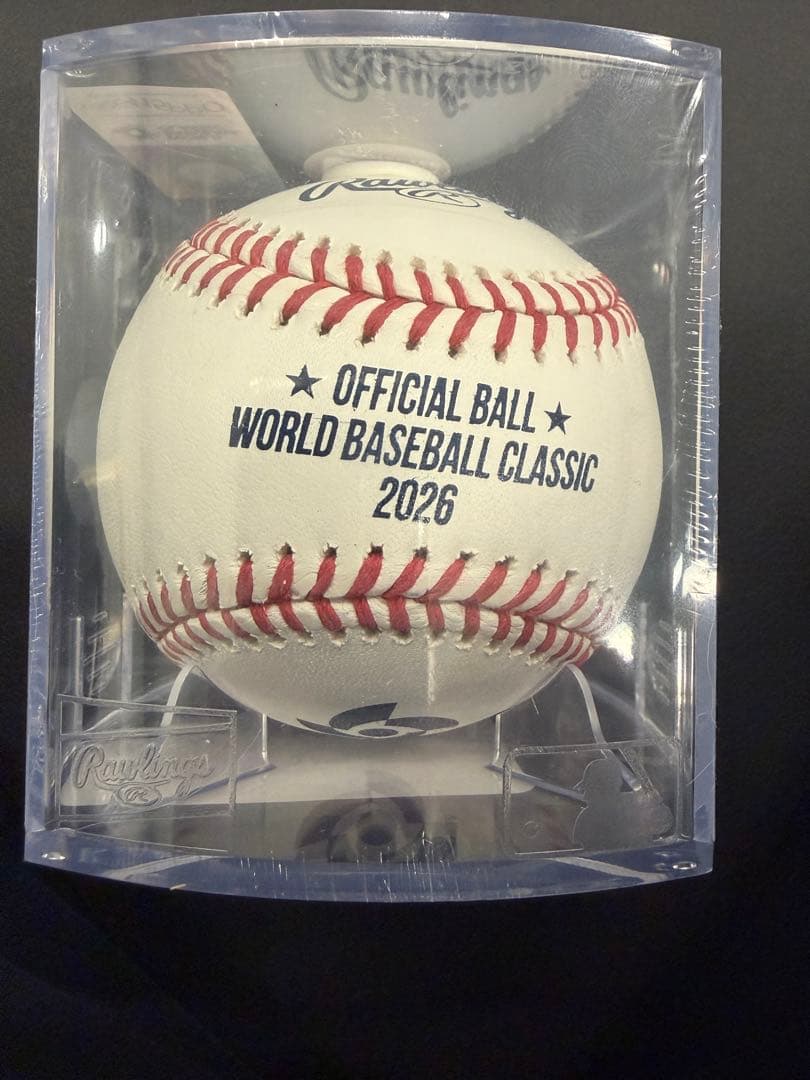 【新品未開封】Rawlings WBC2026 試合公式球 【ケース保護付き】