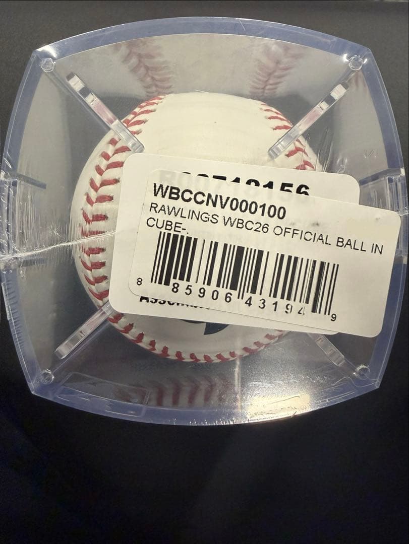 【新品未開封】Rawlings WBC2026 試合公式球 【ケース保護付き】