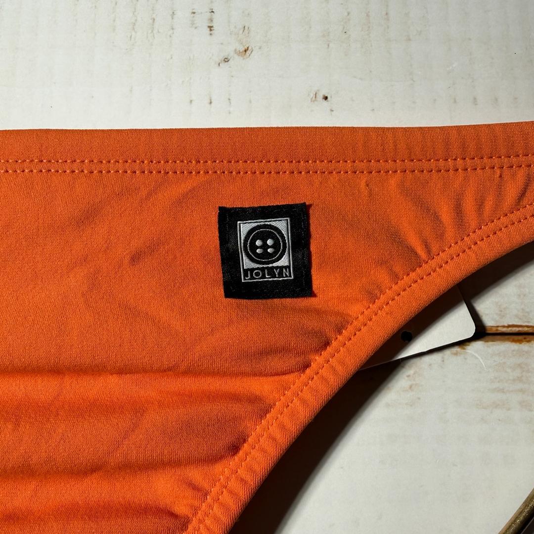 JOLYN ビーチバレー ビキニ 水着 Orange 海外S A044