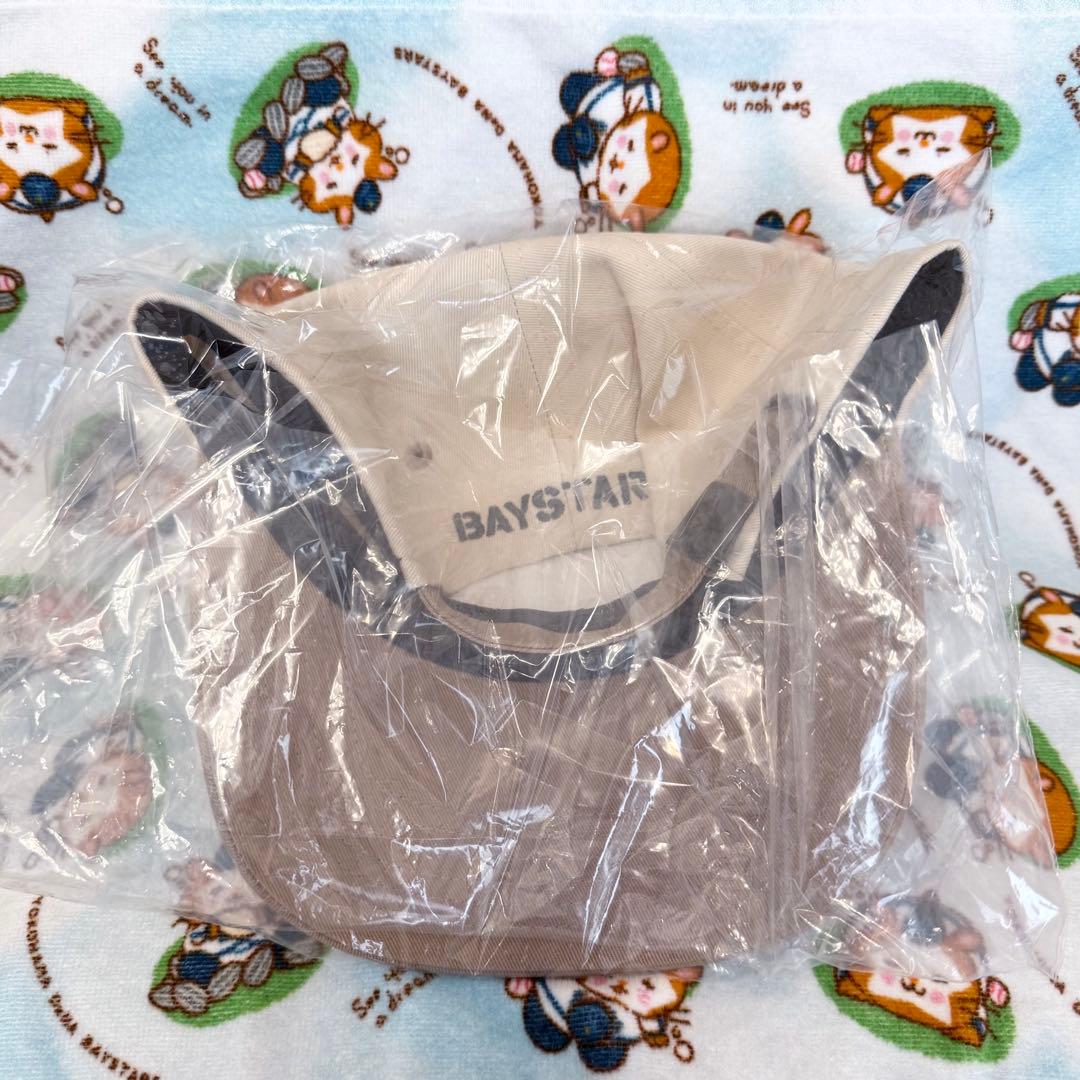 横浜DeNAベイスターズ × MILKFED. コラボ キャップ ベージュ