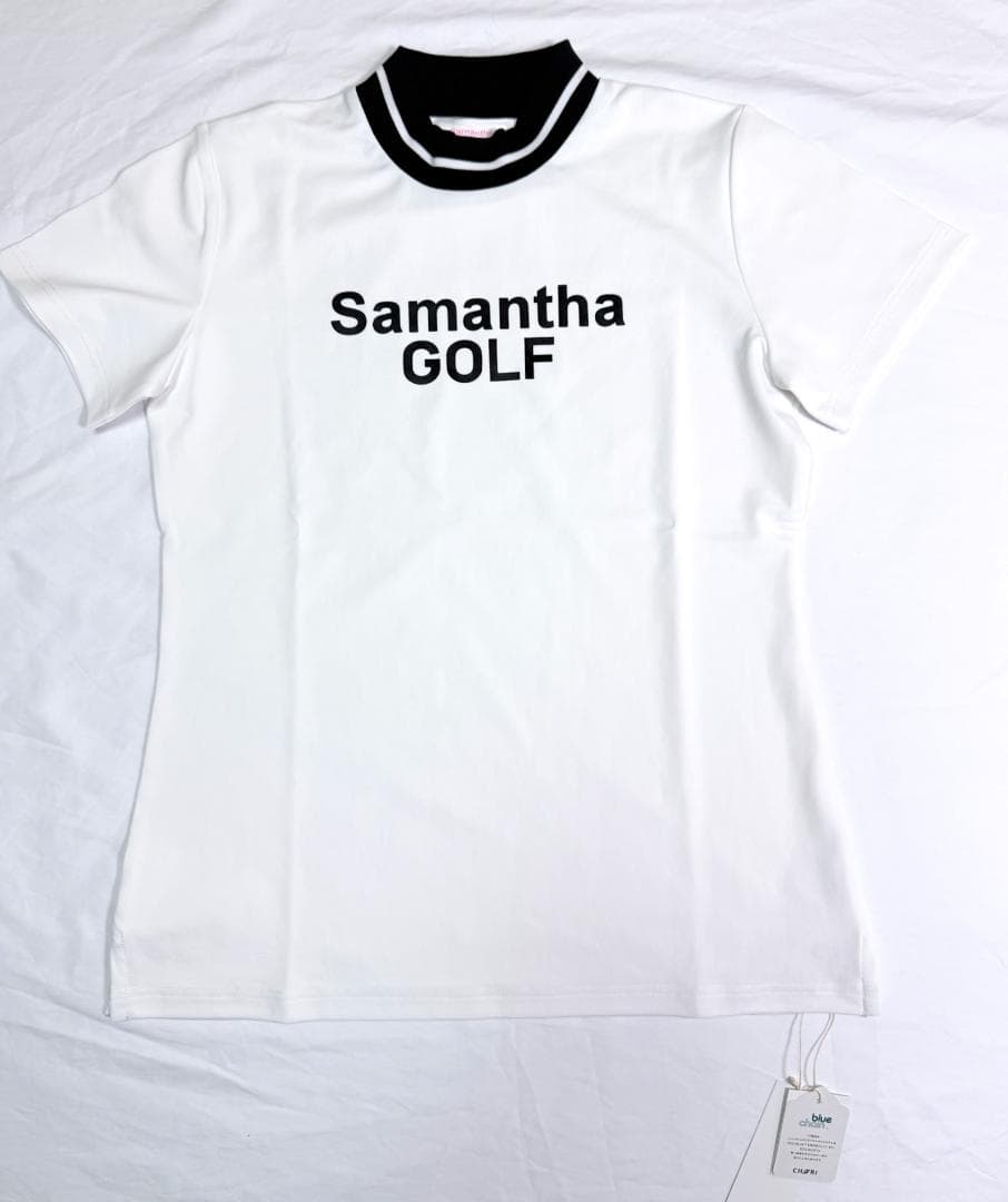 新品 Samantha GOLF ゴルフウェア モックネック Mサイズ