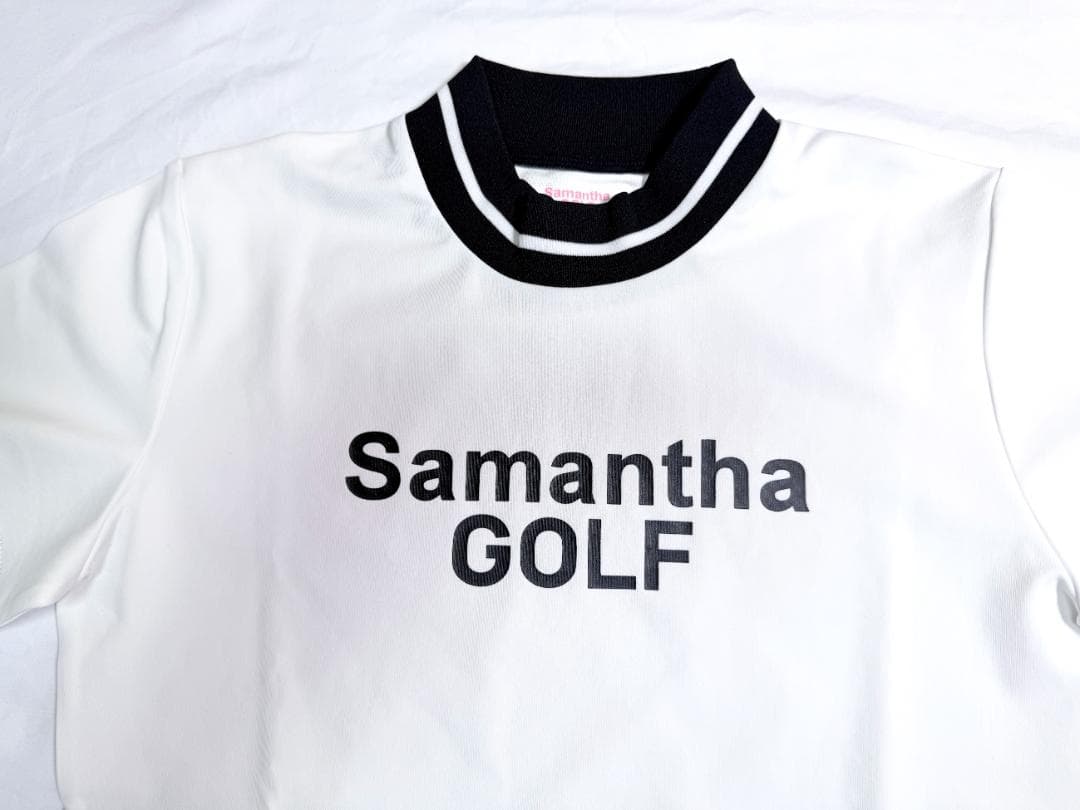 新品 Samantha GOLF ゴルフウェア モックネック Mサイズ