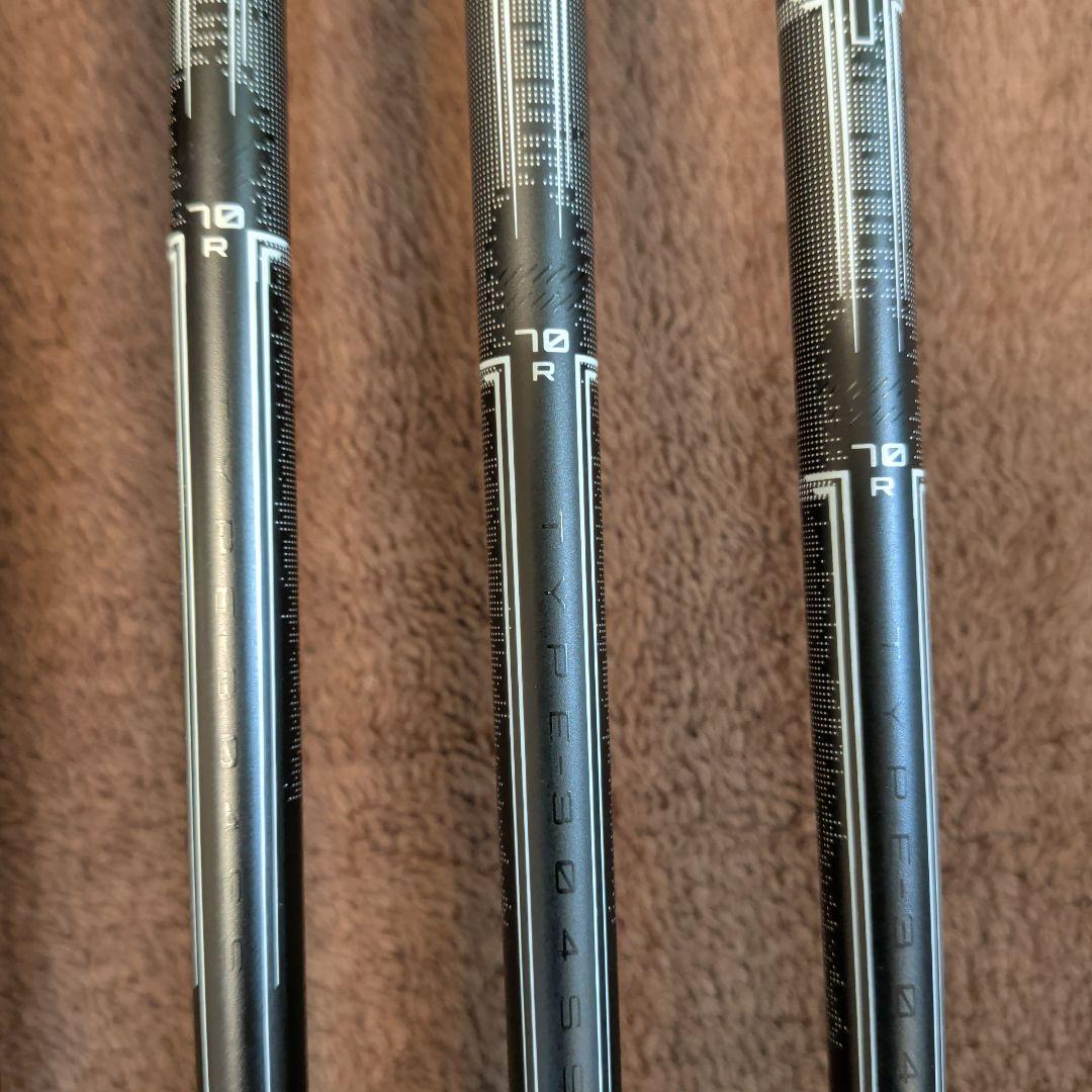 限定品 PXG 0211 CAST IRONS ６本セット 純正カーボンシャフト